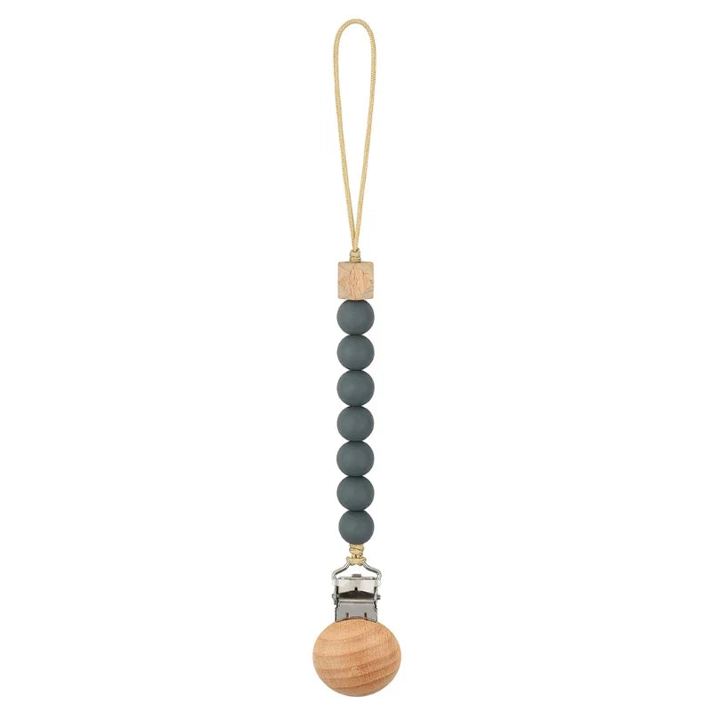 Teething Beads Pacifier Clip