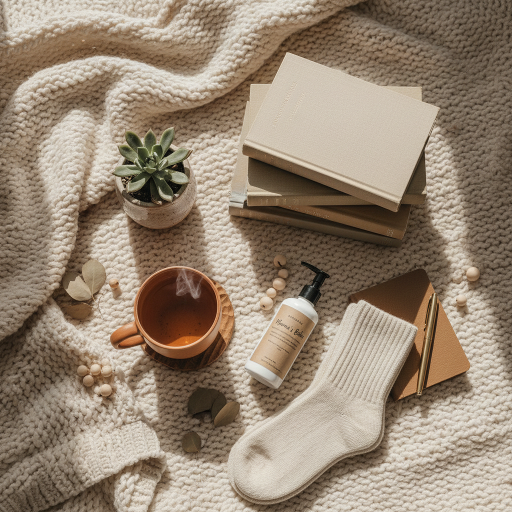 Cozy Mom Flatlay